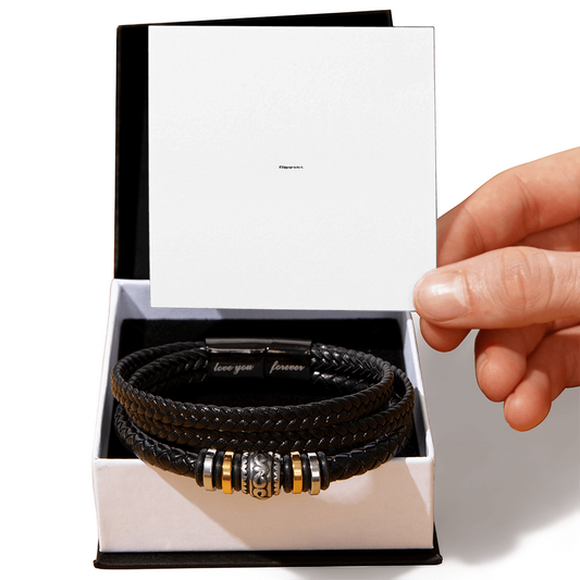 Love You Forever Men's Bracelet
