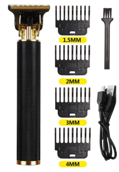 USB Vintage Electric Hair Trimmer Professional
