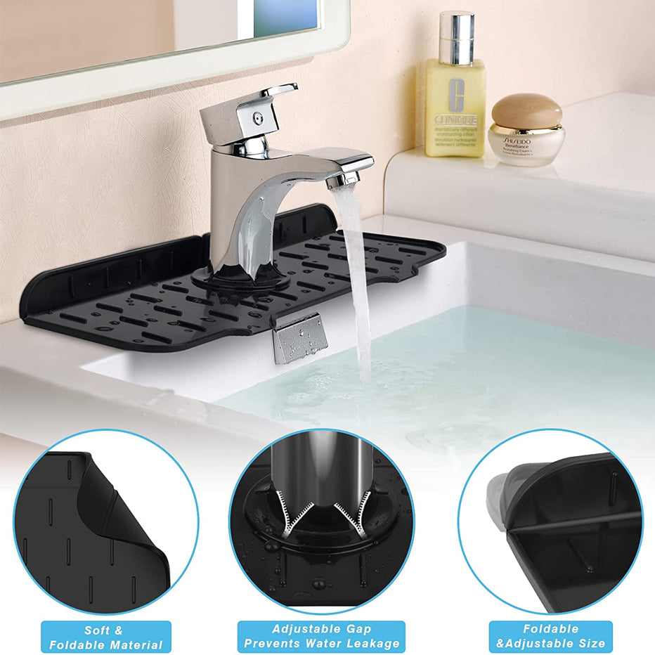 Silicone Sink Faucet Mat For Kitchen