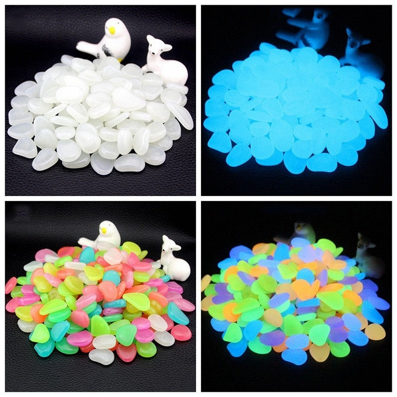 Glow in the Dark  Pebbles