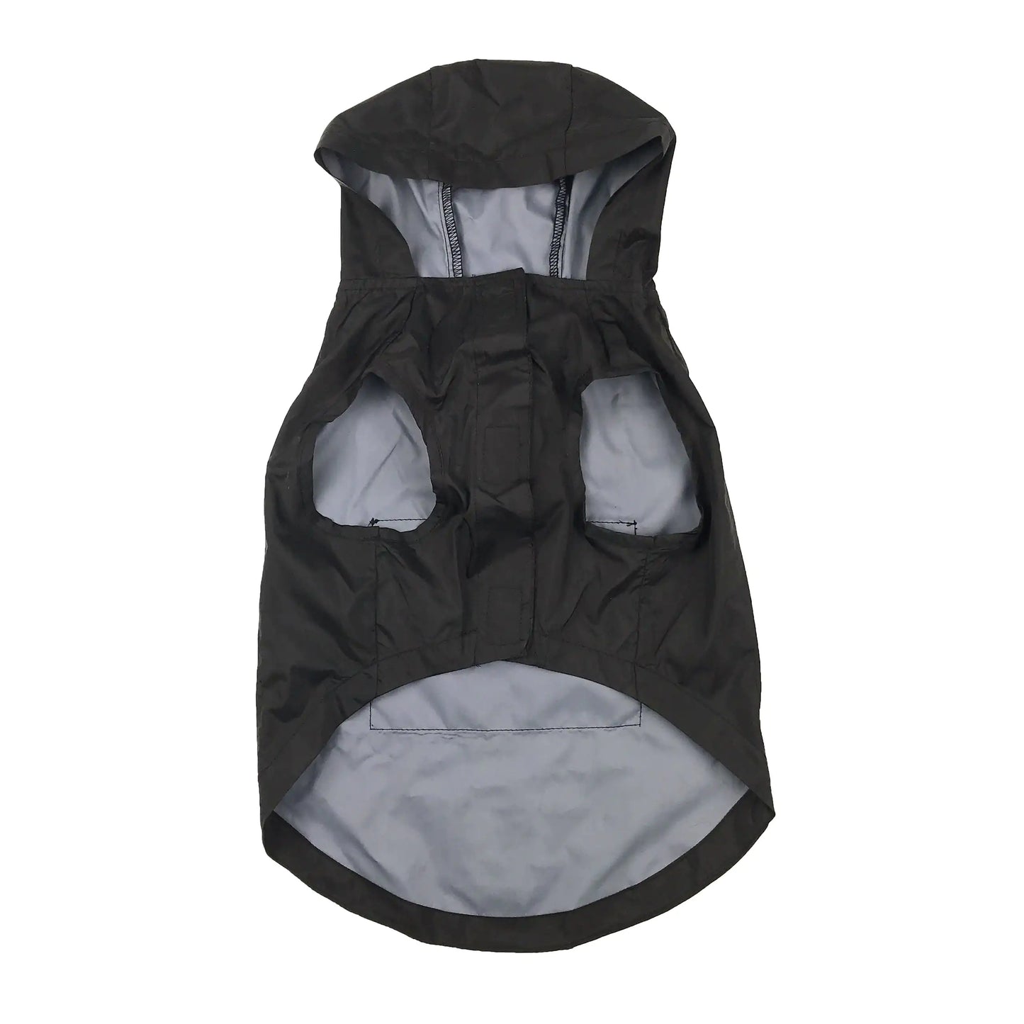 US Army Packable Dog Raincoat Black