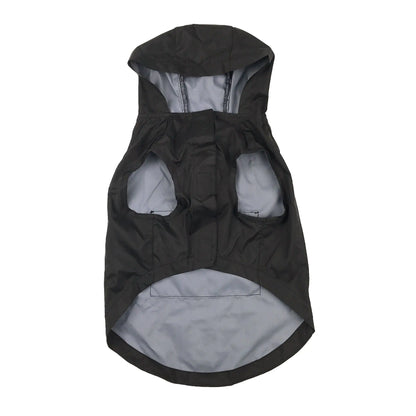 US Army Packable Dog Raincoat Black