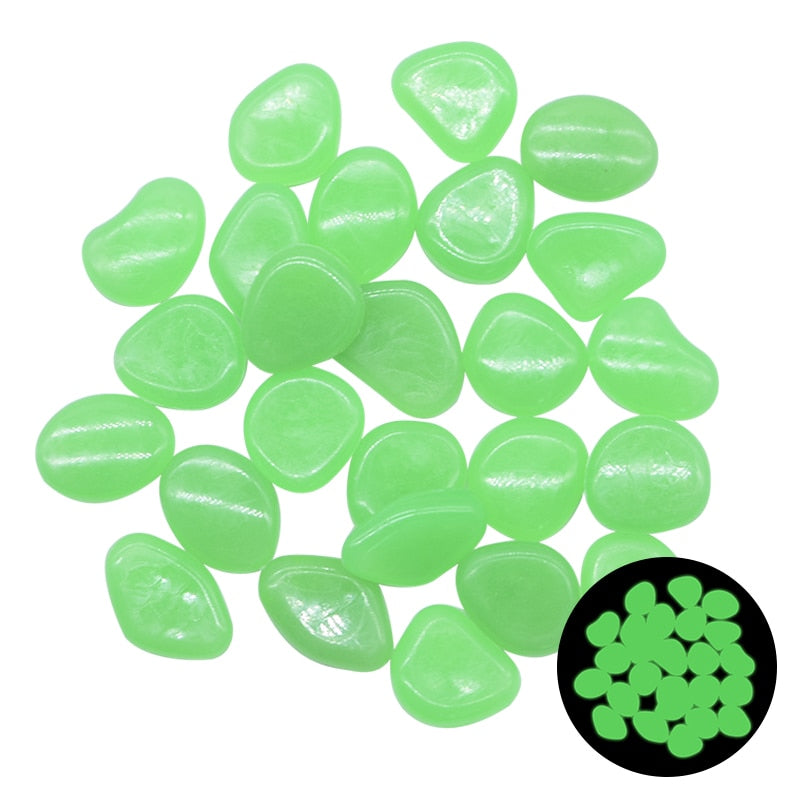 Glow in the Dark  Pebbles