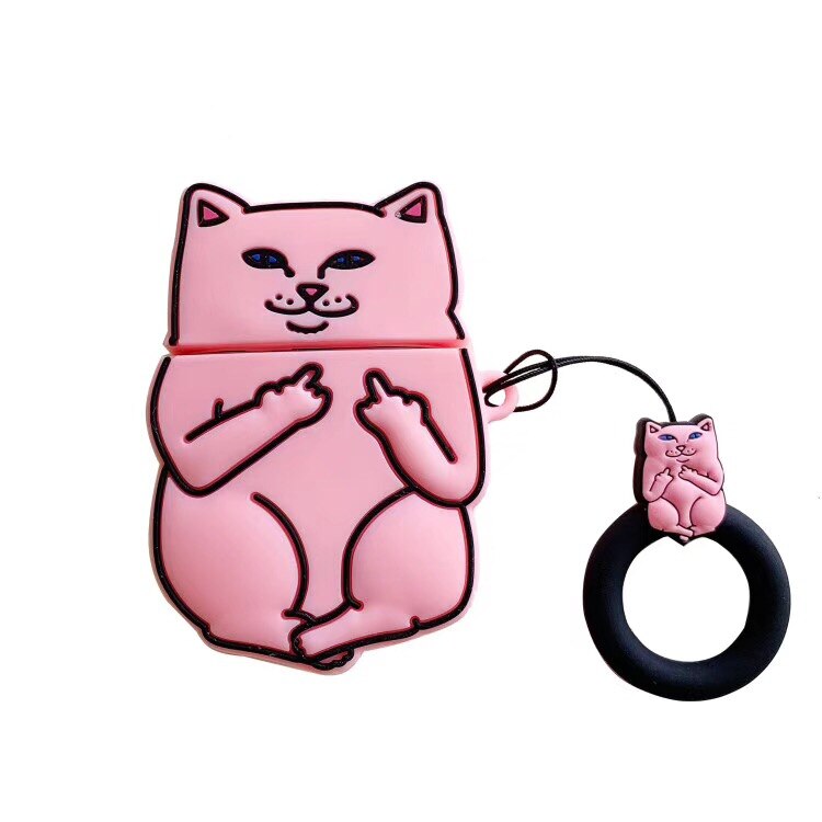 Cute Cartoon Cat Airpods