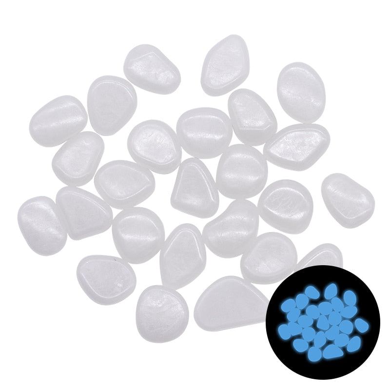 Glow in the Dark  Pebbles