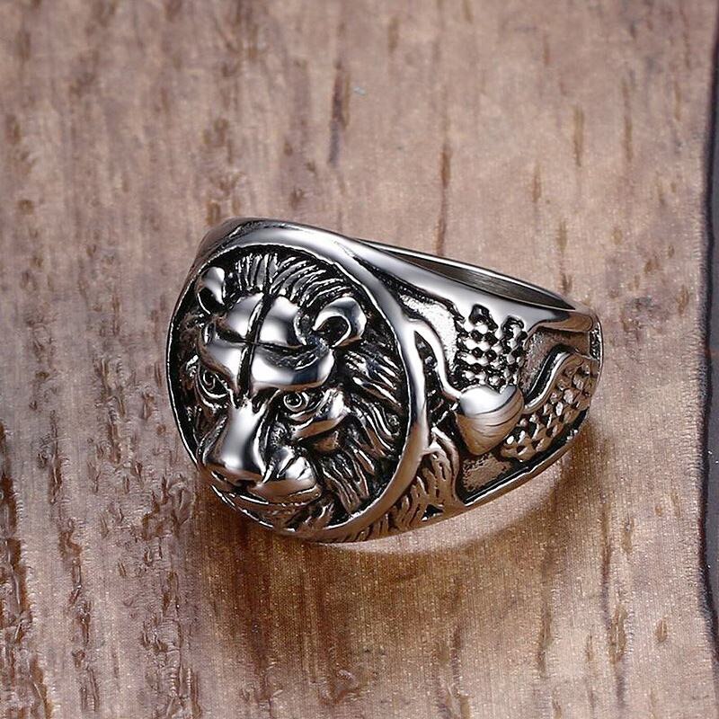 Classic Lion Head Rings