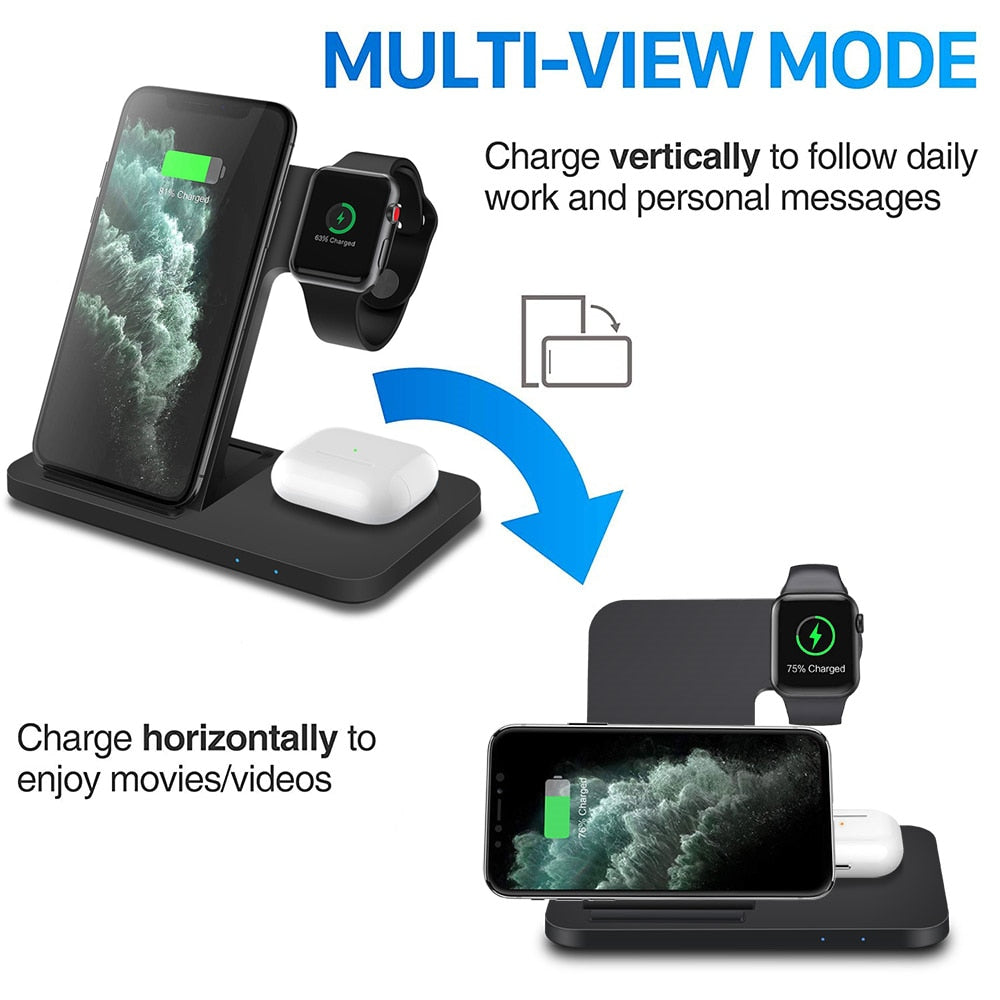 3-in-1 Wireless Charger Dock