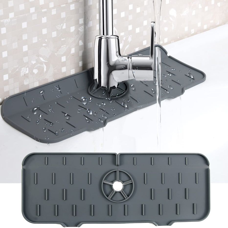Silicone Sink Faucet Mat For Kitchen